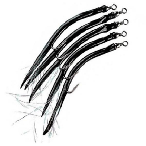 Fladen Gummi Makk 12/0 Svart