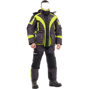 Костюм поплавок Novatex Флагман (таслан, темно-серый) GRAYLING, р-р 56-58, рост 170-176