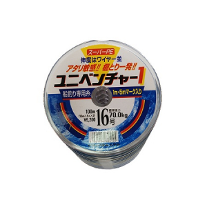 Плетеный шнур Unitica Univenture 1 #16